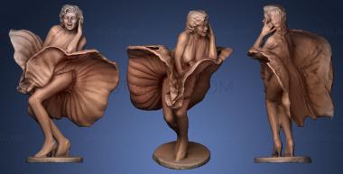 3D model Marilyn Monroe (STL)